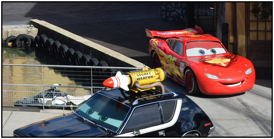 Lightning McQueen at Disney Hollywood Studios