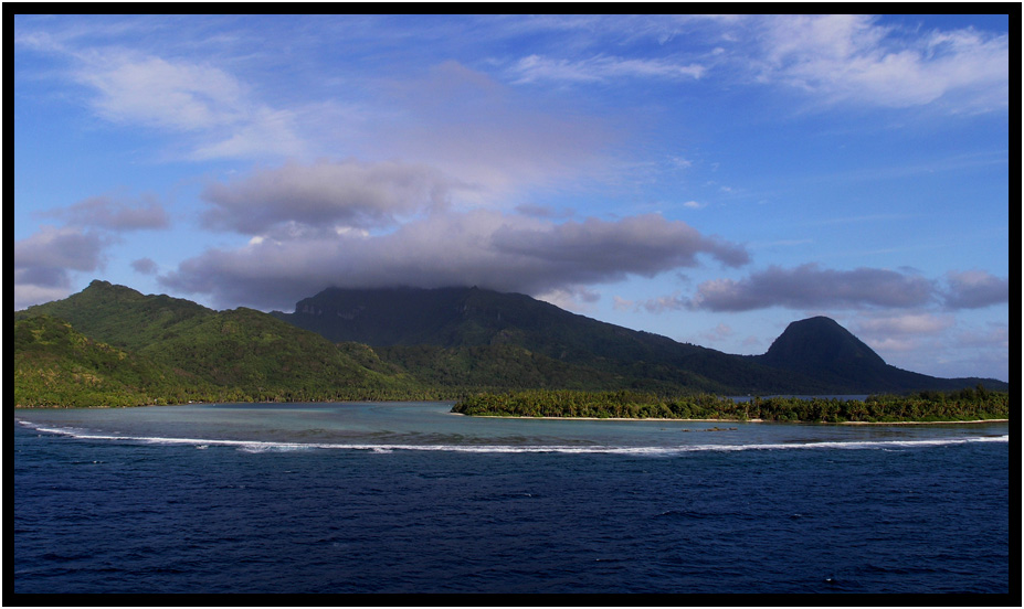 around the island