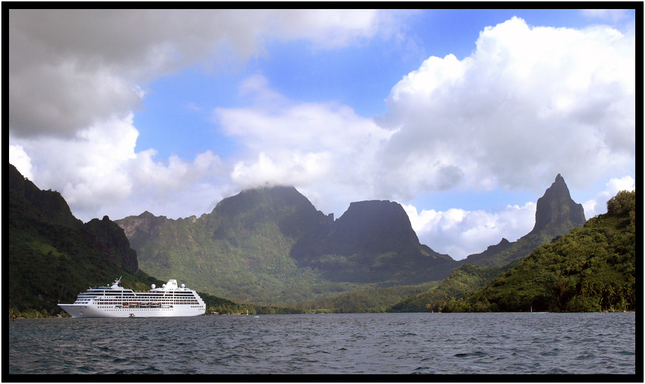 around the island