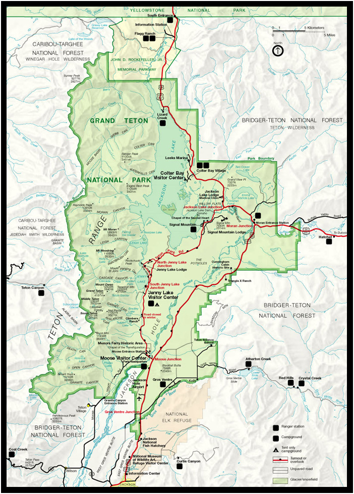 travel - north america - united states - wyoming - grand teton national ...